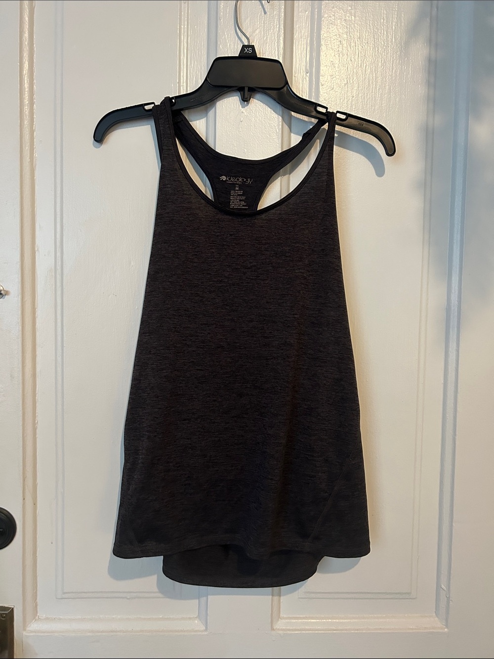 Ideology Charcoal Racerback Active Tank Top
